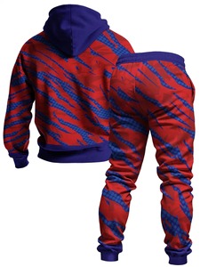 Conjuntos de chándal para hombre Sudadera con capucha y pantalones Mujer Jersey con capucha de color sólido + Pantalones Traje Ropa deportiva informal Conjuntos Hombre - Product Image 5