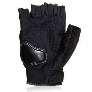 Hombres Mujeres Diseño personalizado Transpirable Medio dedo Guantes de ciclismo Almohadilla antideslizante Motocicleta Guantes de bicicleta de carretera - Product Image 2