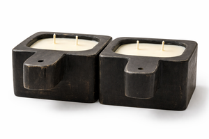 Decoración Navideña para el Hogar y Jardín, Portavelas de Madera de Mango con Forma de Cerdo, Hecho a Mano por Artesanos Indios, Ecológico - Product Image 6