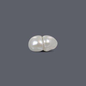 Perles de Basra 2,63 carats, naturelles, blanches, roses et en forme de riz - Product Image 2