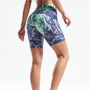 Short de fitness pour femme à lavage rapide Short de fitness pour femme d'entretien facile pour un style de vie occupé En stock - Product Image 4