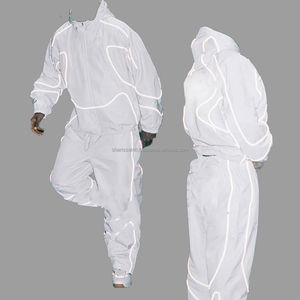 Conjunto Deportivo Informal de Gran Tamaño Personalizado Prince, Chaqueta Reflectante 3M y Pantalones Deportivos, Cortavientos, Chándal de Nailon para Hombre - Product Image 4