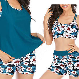 Conjunto de Traje de Baño de Dos Piezas con Top sin Tirantes y Logotipo Frontal, de Secado Rápido y Ecológico para Mujer - Product Image 4