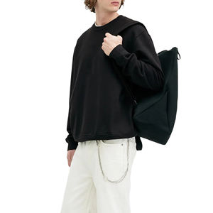 Alta calidad Casual Swear Loose Fit Oversized Crew Neck Basics Sudadera Custom DTG Impreso Logo Hip Hop Style Sudadera - Product Image 6