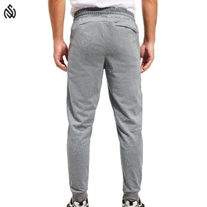 กางเกงวิ่งขายาวสำหรับผู้ชายกางเกงวอร์มสีพื้นสำหรับใส่วิ่งขนาดพลัสไซส์ออกแบบได้ตามที่ต้องการ - Product Image 3