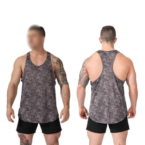 Camiseta sin mangas activa de gimnasio de alta calidad, ropa deportiva informal sin mangas en tela suave, la mejor técnica de lavado al por mayor - Product Image 5