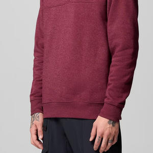 Sudadera para Hombre de Manga Larga, Alta Calidad, Servicio OEM, Precio al por Mayor para Pedidos al por Mayor, con Cuello Alto, Transpirable y Cómoda - Product Image 3