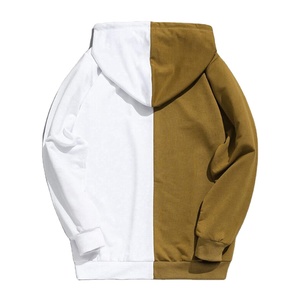 เสื้อฮู้ด240gsm ผ้าฝ้ายสีดำ, เสื้อสวมหัวโอเวอร์ไซส์2สีโอเวอร์ไซส์เป็นมิตรกับสิ่งแวดล้อมสำหรับผู้ชายผู้หญิง - Product Image 2