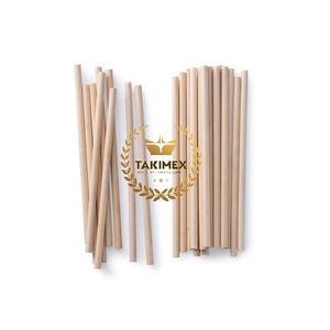 Logo personnalisé Paille de bambou biodégradable biologique naturelle 20cm en fibre de thé réutilisable avec nettoyants Boîte Sac d'emballage - Product Image 6