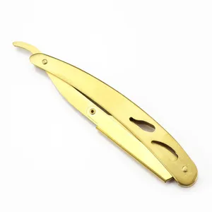 Shaving <b>Shears</b> Straight Men's <b>Tools</b> Beard Razor Titan Safety Metal Men Wet Shaving - Product Image 3