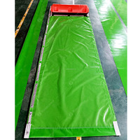 Barrière flottante anti-déchets et anti-huile en PVC de haute qualité avec garantie de 2 ans, marque Florescence, couleur orange