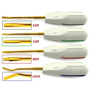 Les ascenseurs dentaires résistants d'acier inoxydable enracine la dent d'instruments dentaires perdant les ascenseurs dentaires de racine - Product Image 2