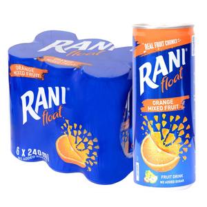Bebida de Mango Rani Float al por Mayor, 6 Latas de 240 ml y 180 ml, Bélgica, 2 Años de Duración - Product Image 3