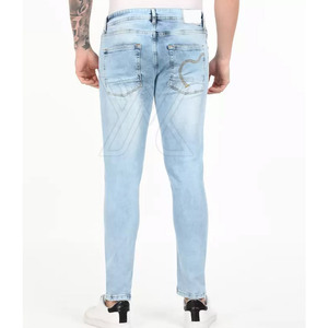Pantalon pour homme, style nouveau, haute qualité, pour l'hiver, usage extérieur, coupe droite, décontracté, léger, couleur foncée, 100% coton, respirant, écologique - Product Image 3