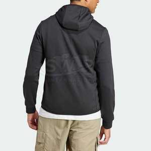 Chaqueta de invierno híbrida para hombre hecha en poliéster con logotipo personalizado al por mayor, chaqueta de invierno híbrida impermeable para uso en exteriores para hombre - Product Image 5