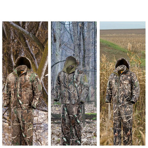 Ensemble de tenue de camouflage de chasse en toile respirante personnalisée pour hommes - Product Image 2
