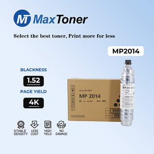 Cartouche de toner MaxToner MP2014C MP-2014C compatible avec <span class=keywords><strong>Ricoh</strong></span> MP2014C 2014HC 2014 2014D 2014AD - Product Image 1