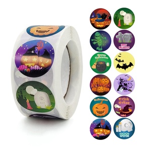 Proline Vinyl Holographic Die Cut Adhesive <b>Stickers</b> Oval Shape For Business And Shopping Use - Product Image 5