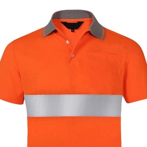 OEM verano impresión Logo seguridad Polo camisa 100% algodón ajuste clásico guardia de seguridad Polo camisas ropa de trabajo camiseta - Product Image 4