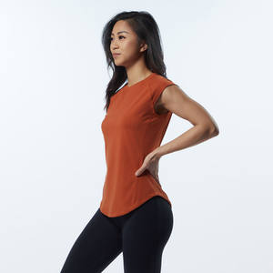 เสื้อยืดคอกลมลำลองสำหรับผู้หญิงเสื้อครอปแขนสั้นสไตล์สตรีทแวร์พร้อมโลโก้ออกแบบได้เองขายส่งขนาดไม่เกิน5XL - Product Image 2