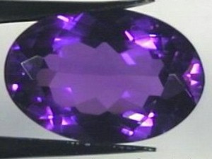 Ametista Púrpura Natural de Brasil, 8x10mm, Ovalada, Gema Suelta para Joyería (Certificada por AIGS) por M.Y.GEMS - Product Image 3