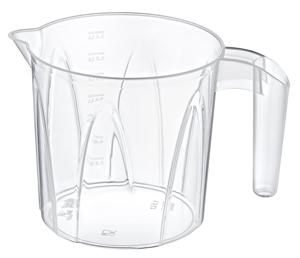 Tasse à eau transparente avec poignée 1.5L Tasse à mesurer durable pour cuisine et usage domestique Pichet en plastique sans BPA pour liquides - Product Image 4