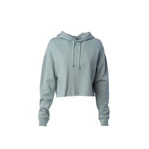 Sweat à capuche surdimensionné en éponge pour femme à épaules tombantes Streetwear imprimé personnalisé Pull ample d'hiver en polaire épaisse et chaude sur le devant - Product Image 1