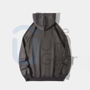 Unisex 100% Cotton Pullover <b>Hoodie</b> Custom Letter Printed Solid Pattern Outdoor Indoor Casual Top Winter <b>Couple</b> UNI GEAR - Product Image 6