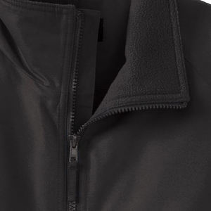 เสื้อแจ็คเก็ตยามรักษาความปลอดภัยคุณภาพสูงปี 2026 สีดำ พร้อมโลโก้สะท้อนแสง น้ำหนักเบา ผ้าฟลีซ ชุดยูนิฟอร์มสำหรับทำงาน รับผลิตแบบ OEM - Product Image 6