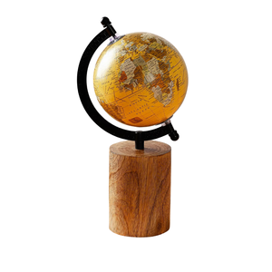 Fournitures éducatives Globe modèle de terre avec support en métal élégant globes rotatifs pour la décoration et les fournisseurs de cadeaux Inde - Product Image 4