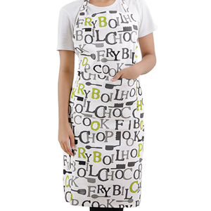 100% lin imprimé tablier sans manches chef impression pour cuisine et usage domestique pour restaurants et hôtels-quantité minimale de commande de gros - Product Image 1