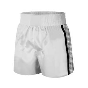 Pantalones cortos de boxeo personalizados con logotipo Pantalones cortos de boxeo cómodos Pantalones cortos de boxeo de cintura elástica para la venta - Product Image 1