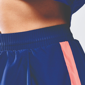 96% Nylon 4% Spandex True Fit Short taille haute pour femmes Shorts pour femmes avec poche cachée dans la doublure Lay Respirant - Product Image 6