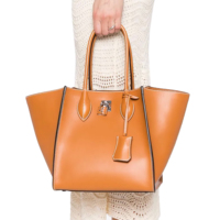 Maßgefertigte Luxus-Damenhandtasche aus Echtem Leder mit Offener Schließung, Reißverschluss, Stickerei, Wasserabweisend, Sommer-Herbst-Mode Schultertasche