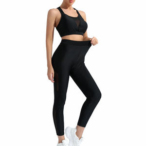 <b>Womens</b> Workout Sets Adjustable Straps Sports Bras and High Waist <b>Leggings</b> Sets Pilates 2 Piece Outfits for <b>Women</b> - Product Image 6