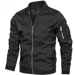 Chaqueta Bomber de Diseño Moderno y Personalizable, Estilo Piloto, Ligera, de Sarga de Algodón, Precio Económico, Suministro al por Mayor - Product Image 3