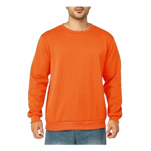 High Quality 100% Cotton Autumn Custom Color Fleece Crewneck Hoodie <b>Men</b> Fashion Custom Logo Sportswear Breathable Eco-Friendly - Product Image 2
