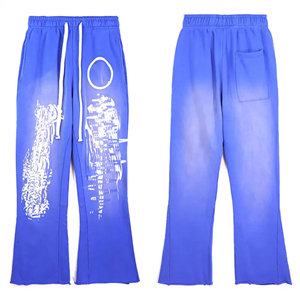 Pantalon de survêtement tactique décontracté pour homme, design personnalisé, en velours côtelé uni anti-plis, taille haute élastique, délavage vieilli, collection automne - Product Image 5