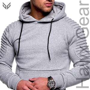 Sudaderas con capucha para hombre del fabricante de Pakistán, forro polar ligero con Capucha forrada, Color sólido para invierno, MOQ bajo - Product Image 3