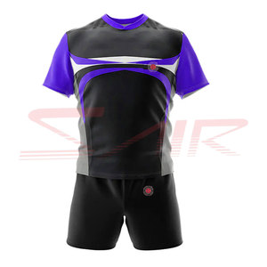 2023 nouveauté ensemble d'uniformes de rugby pour hommes de haute qualité maillots personnalisés les plus vendus avec nom d'équipe entièrement imprimé caractéristique respirante - Product Image 4