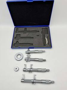 Industriële gereedschappen met hoge nauwkeurigheid Binnenmicrometer 5-100 mm in geïnstalleerde koffer Binnenmicrometer met satijnchroomafwerking - Product Image 6