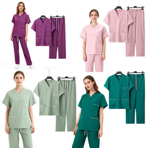 Tenues médicales en tissu polycoton, uniformes d'hôpital pour médecins, infirmières, environnement clinique - Product Image 1