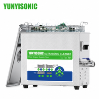 Nettoyeur à ultrasons haute fréquence YUNYISONIC 80kHz 4,5L avec interface RS485 pour plaquettes de silicium, tubes de laboratoire, outils d'endoscopie