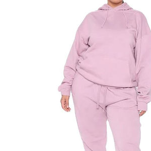 Ensemble de survêtement pour femmes de haute qualité, pull à capuche, taille plus, survêtement lourd pour femmes, vêtements décontractés, ensembles de survêtement 2 pièces - Product Image 2