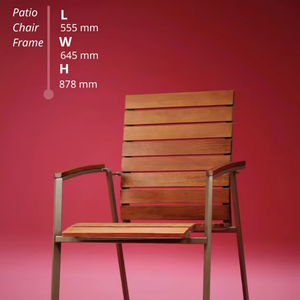 Chaise d'intérieur en plastique pour restaurant à maison moderne, fabricant de gros, décoration à bas tarif au Vietnam, chaise à ossature métallique pour camping - Product Image 1