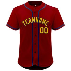 Personalizable de secado rápido de malla Tackle Twill Athletic Fit EE. UU. Diseño de Béisbol Juvenil Softball Jersey letras bordadas ropa deportiva - Product Image 3