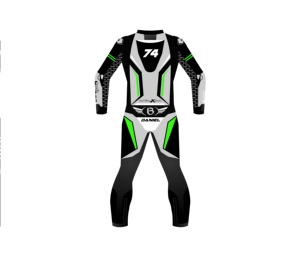 Boomletcorp Traje de motocicleta totalmente hecho a medida Moto Racing Armadura protectora a prueba de agua Traje de cuero Trajes de carreras de motos. - Product Image 2