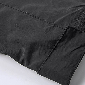 Chaqueta duradera para senderismo de invierno al aire libre, a prueba de viento, cuello levantado, capucha impermeable con cremallera, tela recubierta sólida, Fabricante Mayorista - Product Image 2