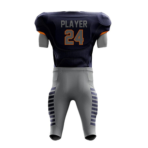 Uniforme de Fútbol Americano Personalizado, Conjunto Ligero de Camiseta y Pantalones para Prácticas de Equipo y Actividades Deportivas - Product Image 1