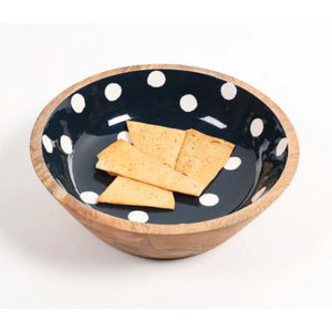 Cuenco de masa de madera, para arroz ensaladera, pescado, salsa, servir, mezcla de ensalada, esmalte, pegatina, servidor, ensaladera de madera para venta al por mayor - Product Image 6